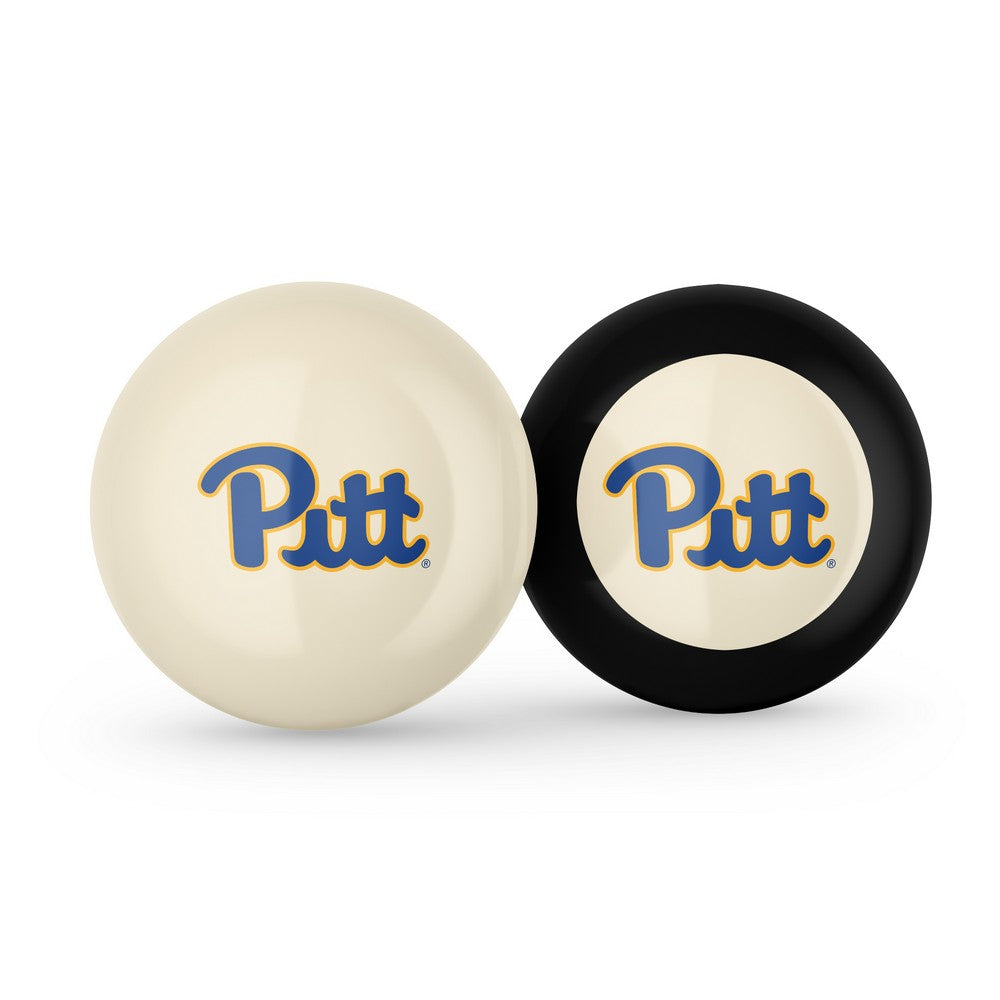 Wave7 - University of Pittsburgh Cue Ball & 8 Ball Combo - 1040PIT1 view 1