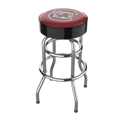 Wave7 - University of South Carolina Chrome Bar Stool - 4020USC1 view 1