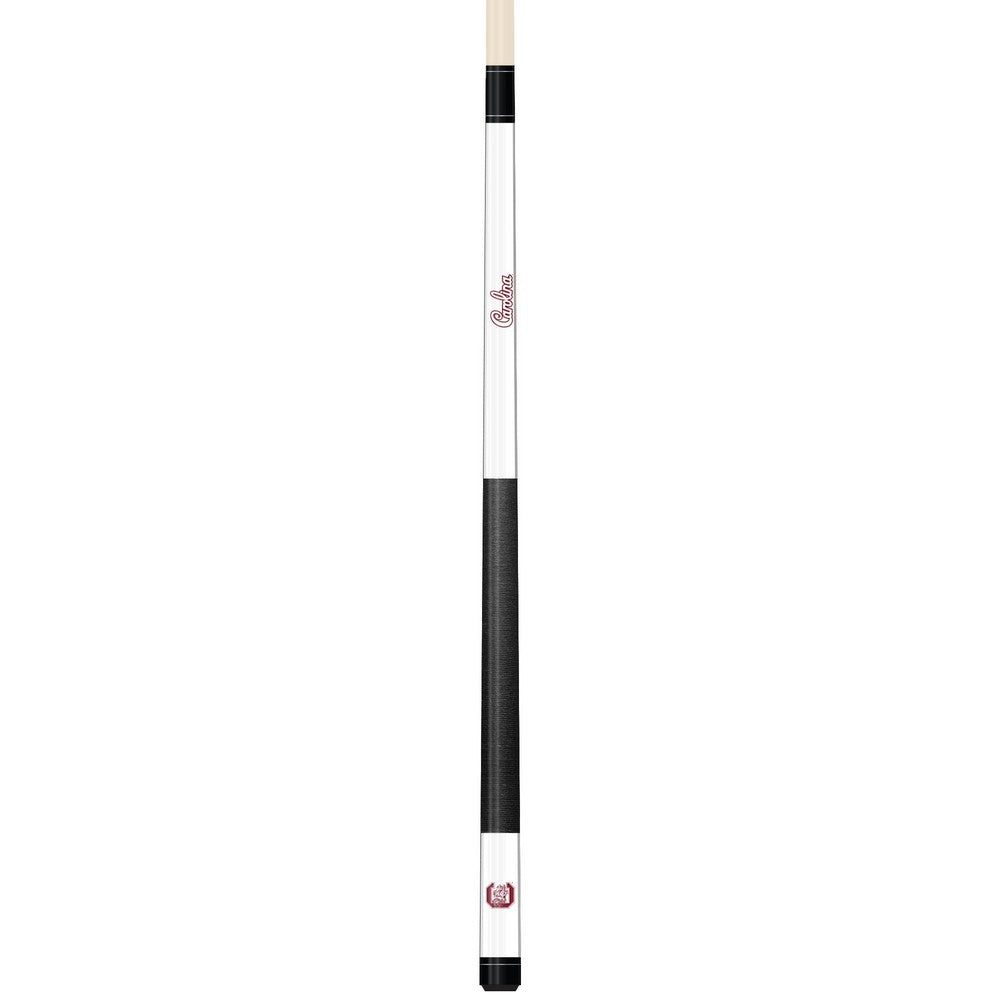 Wave7 - University of South Carolina White Laser Etched Cue - 1050USC1 view 1