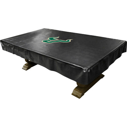 Wave7 - University of South Florida 7 Ft Custom Pool Table Cover  - 1080USF1 view 1