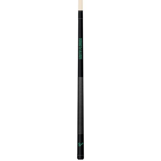 Wave7 - University of South Florida Colored Laser Etched Cue - 1060USF1 view 1