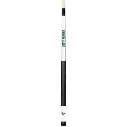 Wave7 - University of South Florida White Laser Etched Cue - 1050USF1 view 1