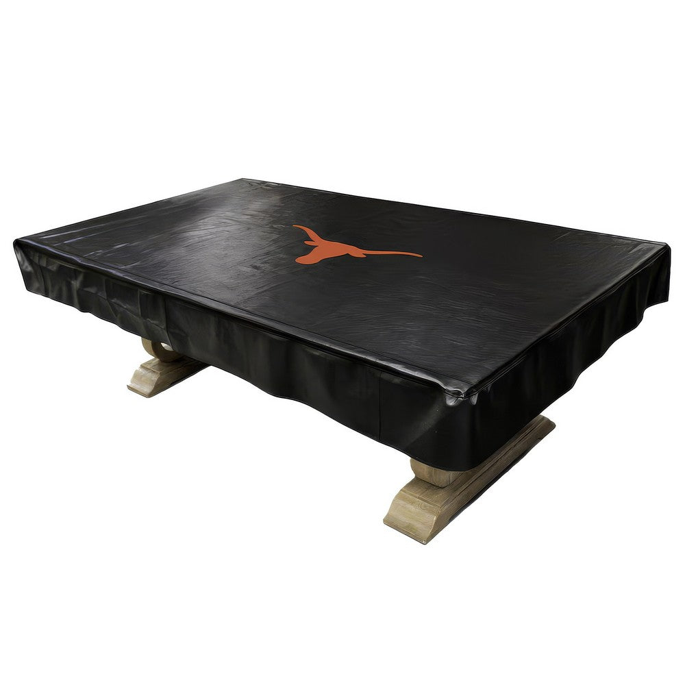 Wave7 - University of Texas 7 Ft Custom Pool Table Cover   - 1080UTX1 view 1