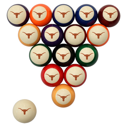 Wave7 - University of Texas Billiard Ball Set  - 1010UTX1 view 1