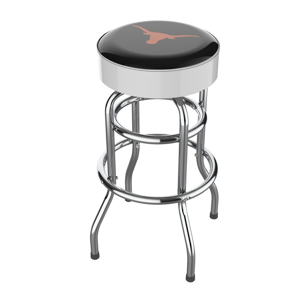 Wave7 - University of Texas Chrome Bar Stool - 4020UTX1 view 1