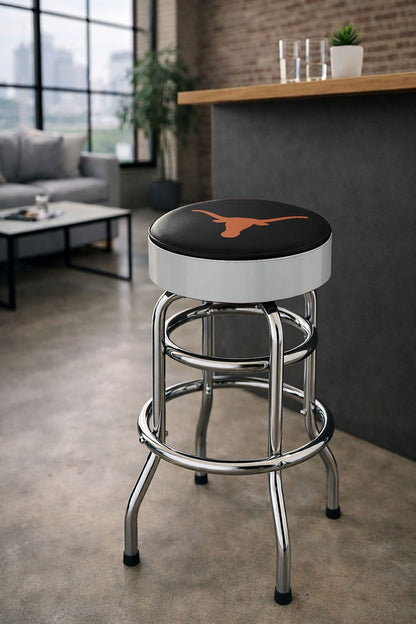Wave7 - University of Texas Chrome Bar Stool - 4020UTX1 view 3