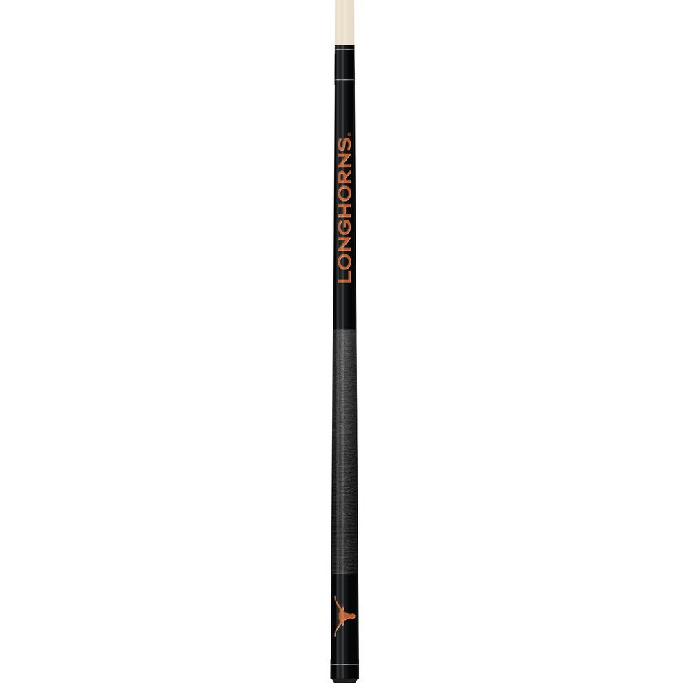 Wave7 - University of Texas Colored Laser Etched Cue  - 1060UTX1 view 1