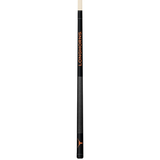 Wave7 - University of Texas Colored Laser Etched Cue  - 1060UTX1 view 1