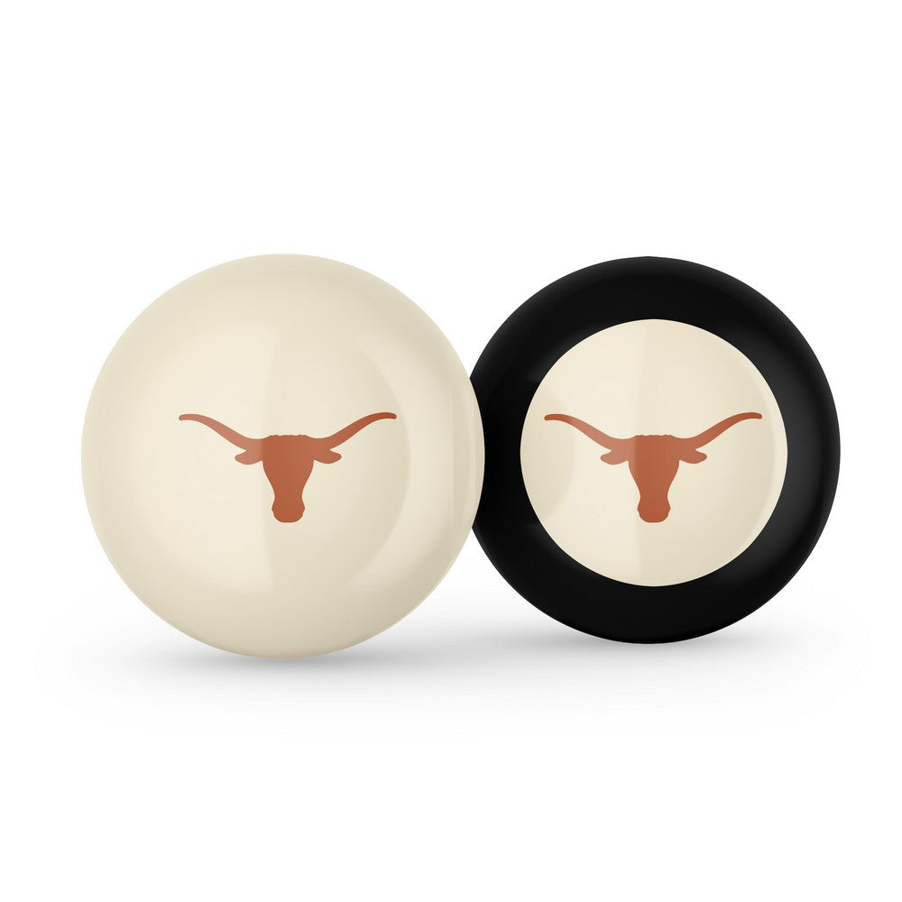 Wave7 - University of Texas Cue Ball & 8 Ball Combo - 1040UTX1 view 1