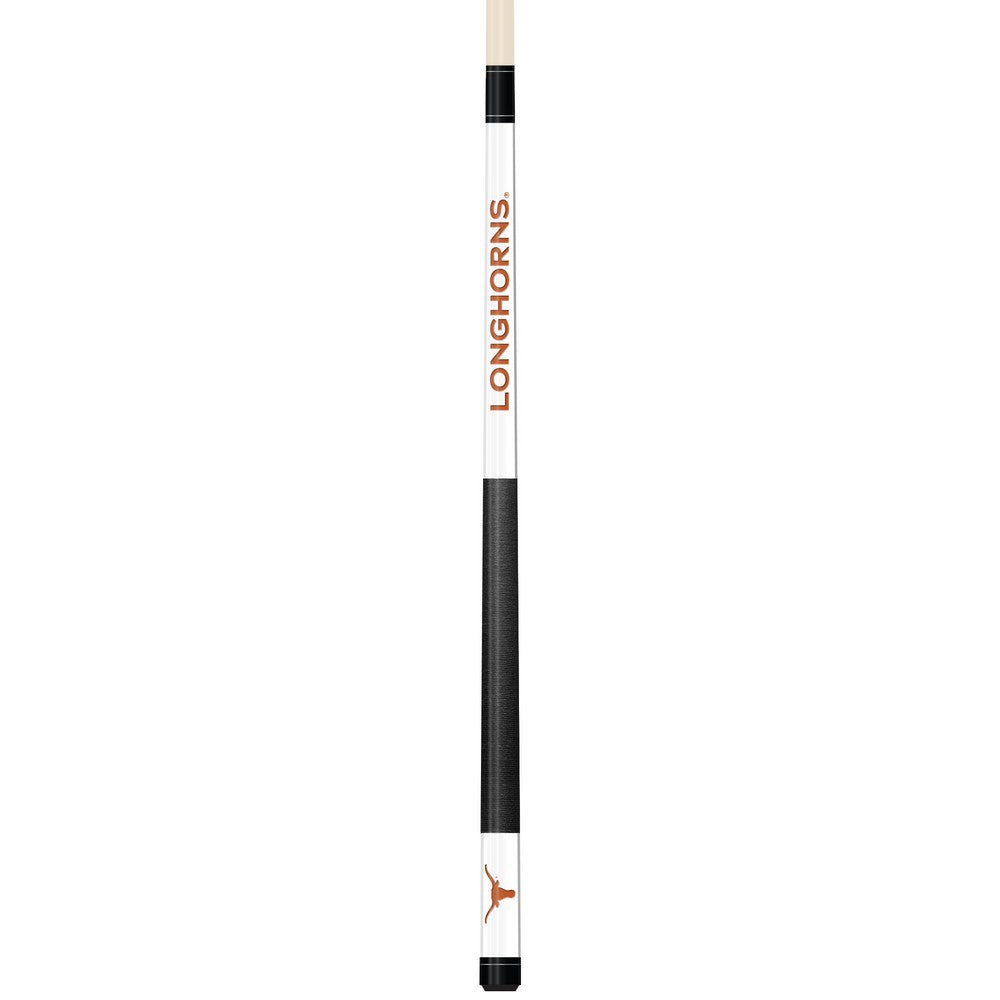 Wave7 - University of Texas White Laser Etched Cue  - 1050UTX1 view 1
