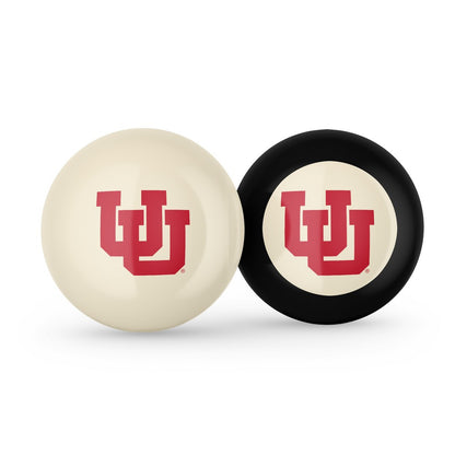 Wave7 - University of Utah Cue Ball & 8 Ball Combo  - 1040UTA1 view 1