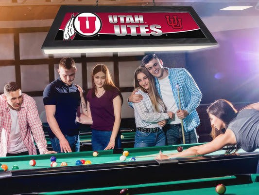 Wave7 - University of Utah Spirit Game Table Lamp  - 2010UTA1 view 2