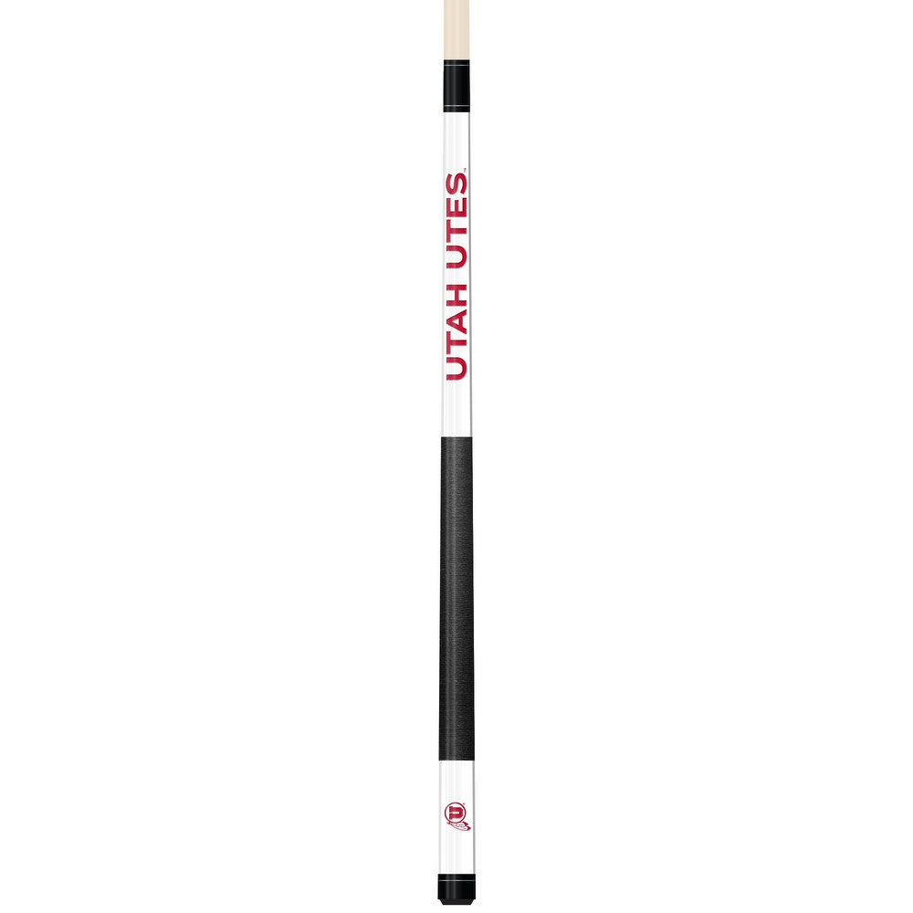 Wave7 - University of Utah White Laser Etched Cue  - 1050UTA1 view 1