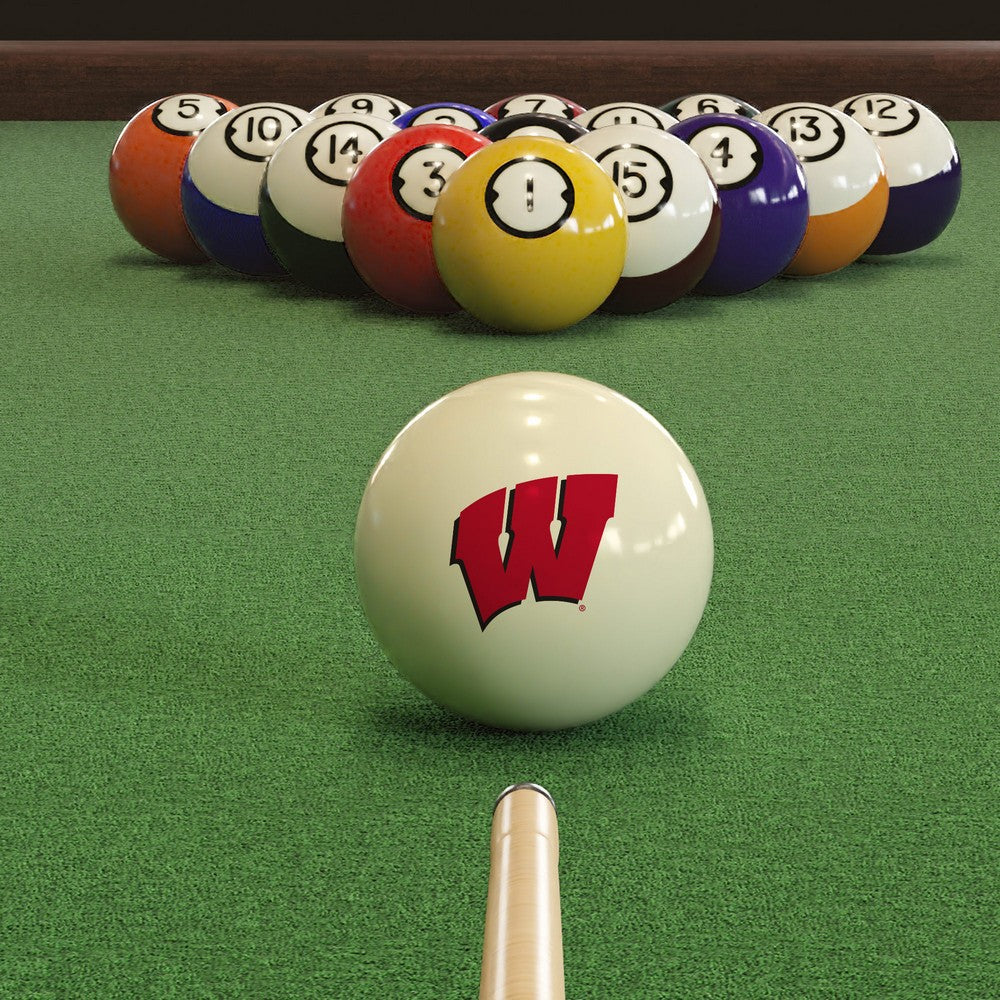 Wave7 - University of Wisconsin Cue Ball - 1020UWI1 view 2