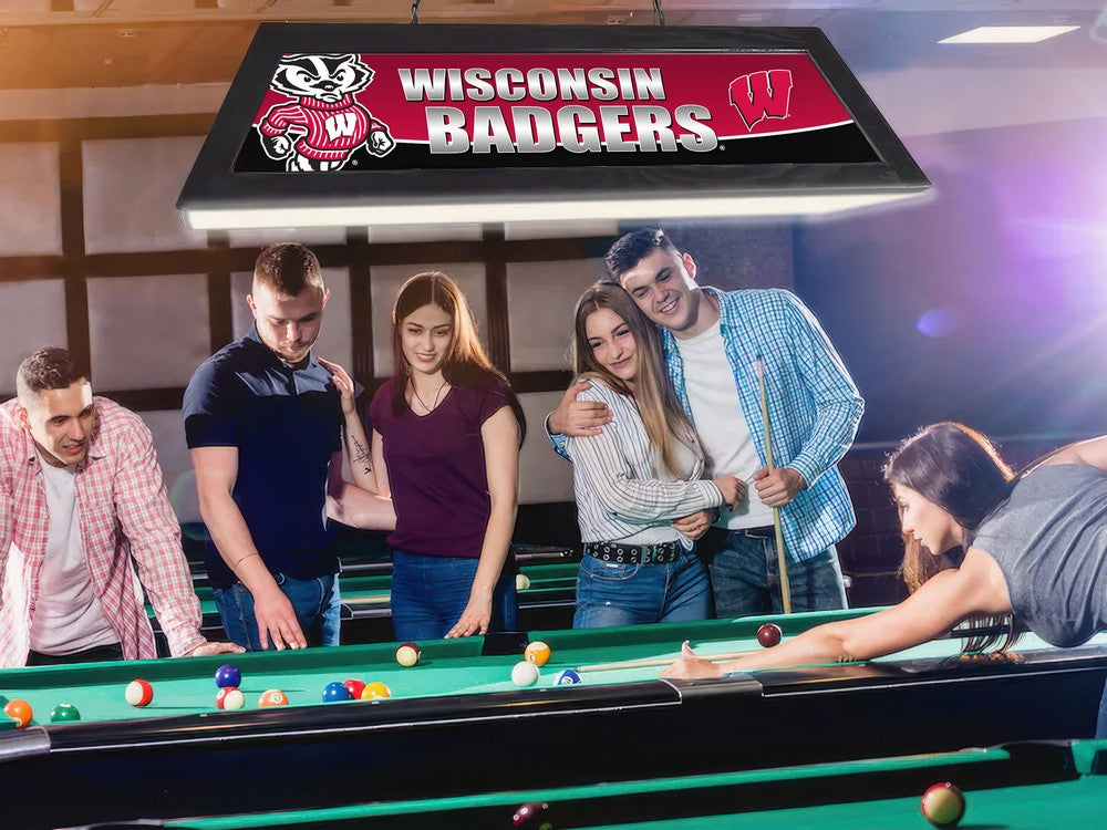 Wave7 - University of Wisconsin Spirit Game Table Lamp - 2010UWI1 view 2