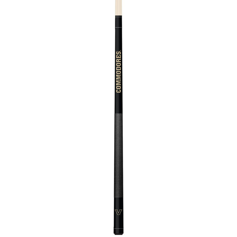 Wave7 - Vanderbilt University Colored Laser Etched Cue - 1060VAN1 view 1