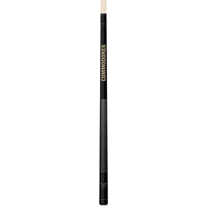 Wave7 - Vanderbilt University Colored Laser Etched Cue - 1060VAN1 view 1