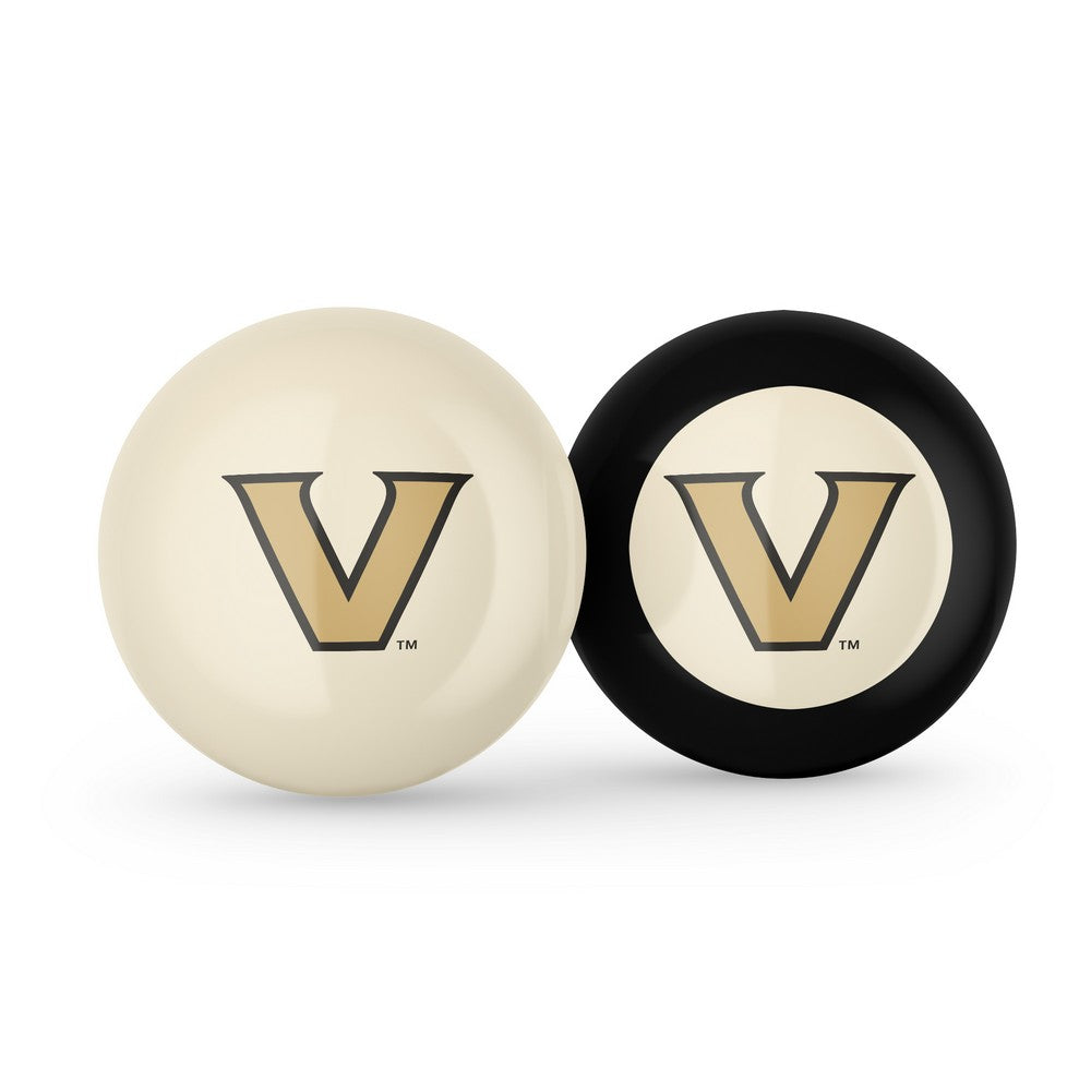 Wave7 - Vanderbilt University Cue Ball & 8 Ball Combo - 1040VAN1 view 1
