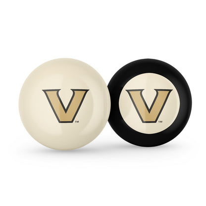 Wave7 - Vanderbilt University Cue Ball & 8 Ball Combo - 1040VAN1 view 1