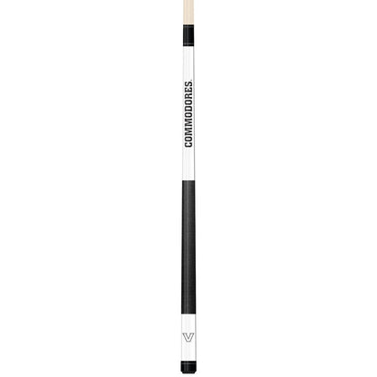 Wave7 - Vanderbilt University White Laser Etched Cue - 1050VAN1 view 1