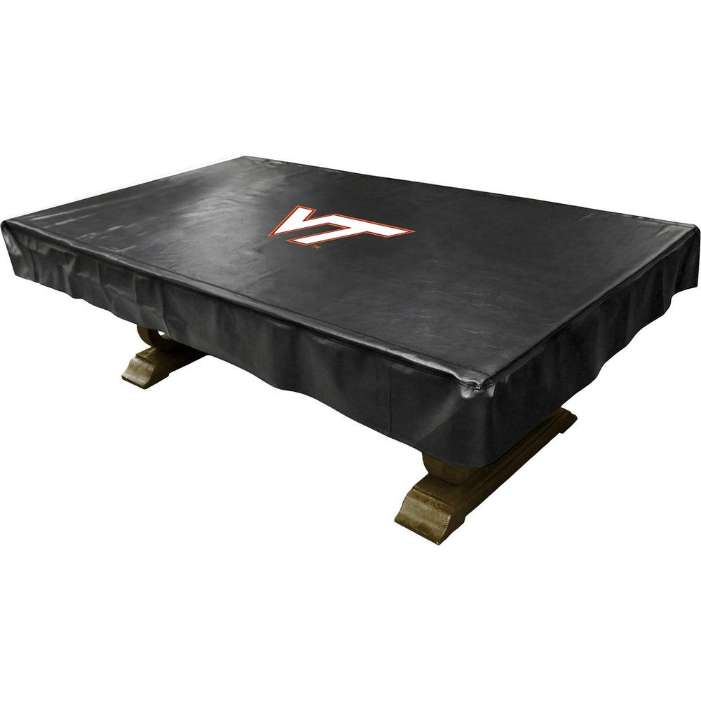Wave7 - Virginia Tech 8 Ft Custom Pool Table Cover  - 1090VAT1 view 1