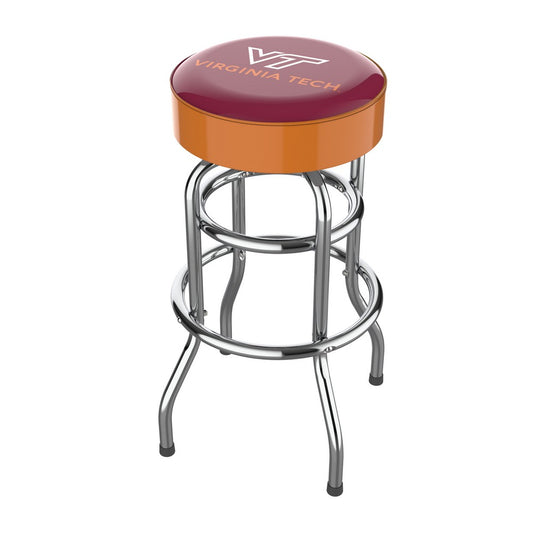 Wave7 - Virginia Tech Chrome Bar Stool - 4020VAT1 view 1