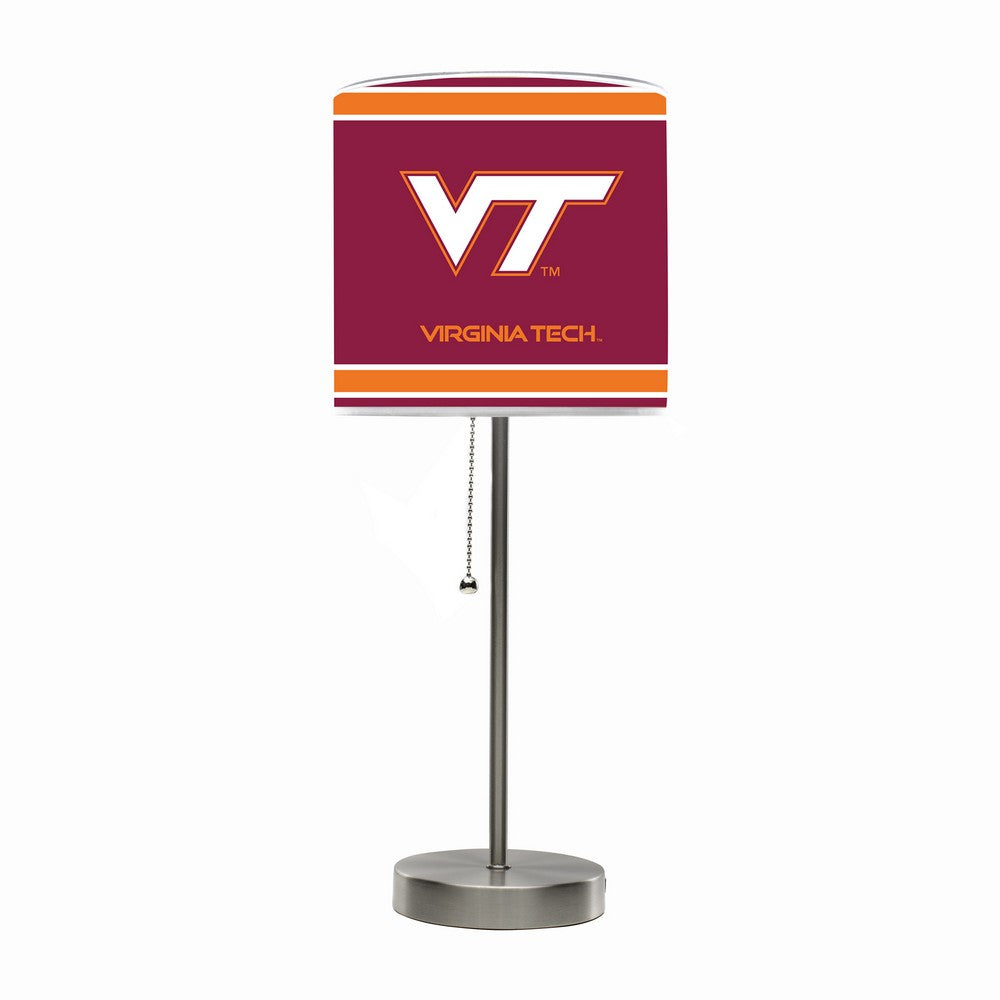 Wave7 - Virginia Tech Chrome Lamp with USB Port - 2020VAT1 view 1