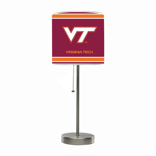 Wave7 - Virginia Tech Chrome Lamp with USB Port - 2020VAT1 view 1