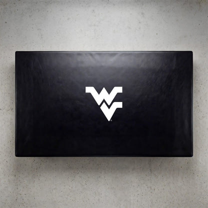 Wave7 - West Virginia 9 Ft Custom Pool Table Cover  - 1100WVU1 view 2