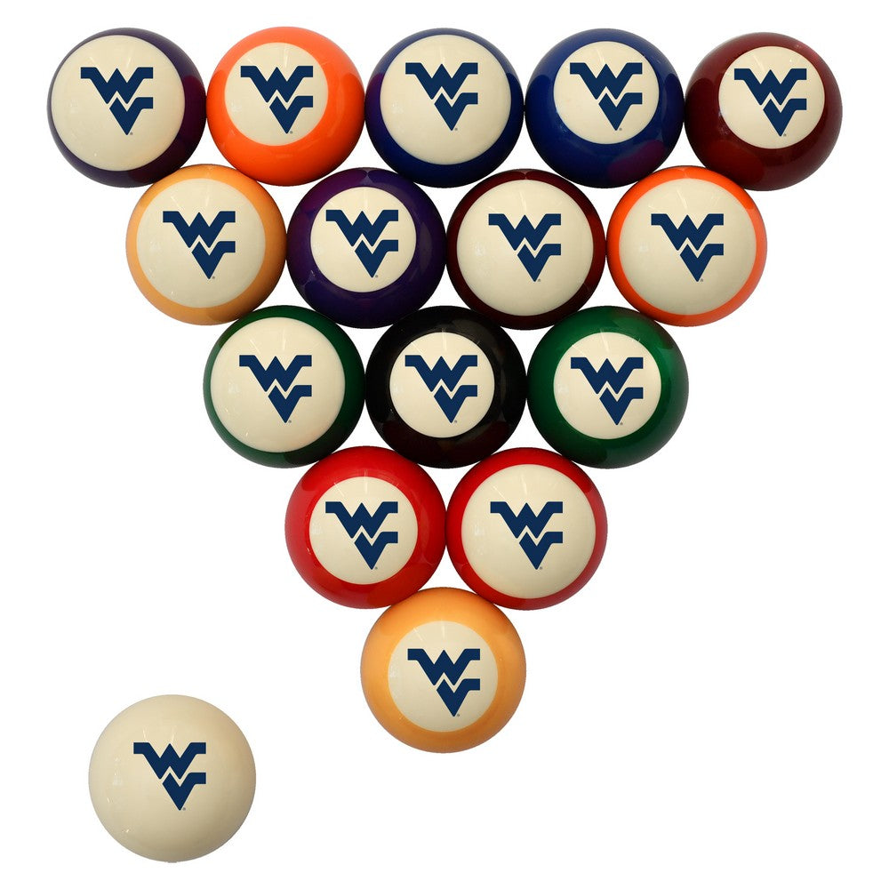 Wave7 - West Virginia Billiard Ball Set - 1010WVU1 view 1