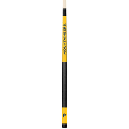 Wave7 - West Virginia Colored Laser Etched Cue - 1060WVU1 view 1