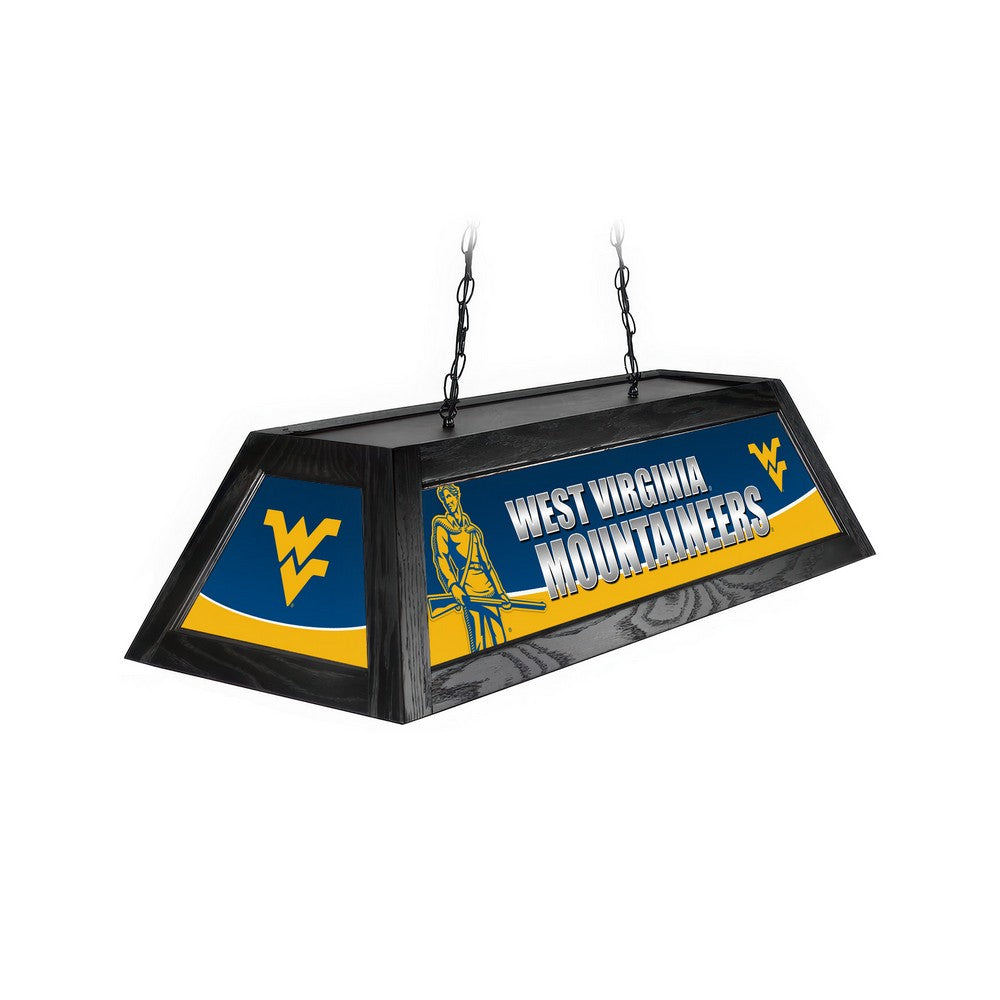 Wave7 - West Virginia University Spirit Game Table Lamp - 2010WVU1 view 1