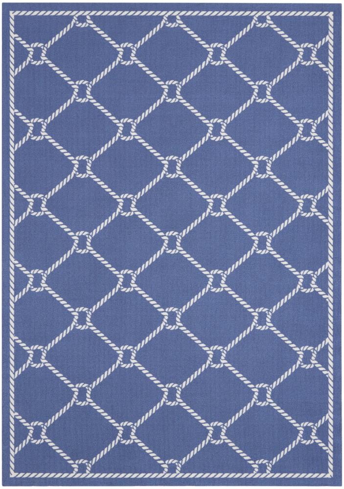 Waverly - Sun & Shade Area Rug - 43in x 63in Navy - SND41-99446852304_CLOSEOUT veiw 1