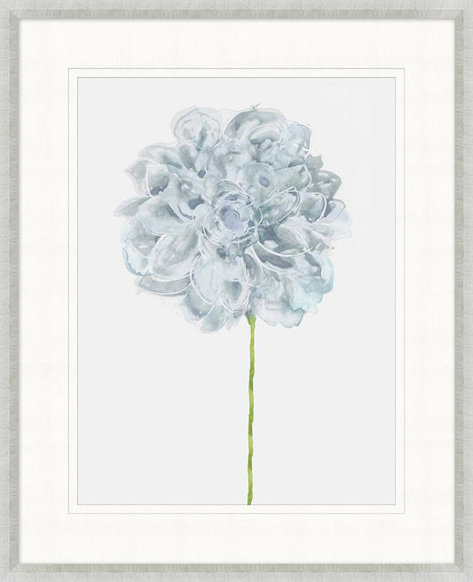 Wendover Art Group - Accent Floral 1, Silver Etched - WFL1282 veiw 1