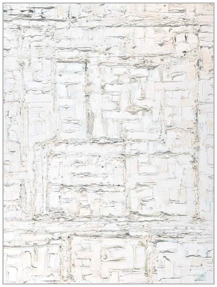 Wendover Art Group - Aerial Maze, Floater Frame - Matte White - WAB2819 veiw 1