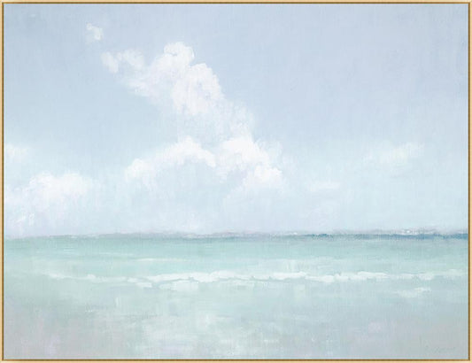 Wendover Art Group - Beach Life, Floater Frame - Natural - WCL1520 veiw 1