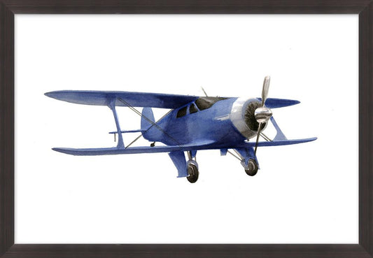 Wendover Art Group - Bi Plane 4, Espresso - WFK0046 veiw 1