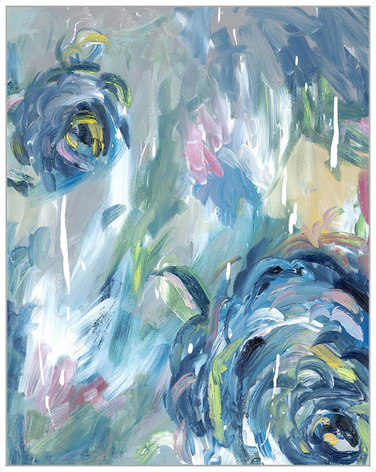 Wendover Art Group - Blossom Showers 1, Floater Frame - Matte White - WFL1937 veiw 1