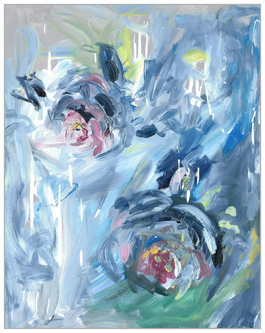 Wendover Art Group - Blossom Showers 2, Floater Frame - Matte White - WFL1938 veiw 1