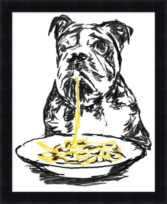 Wendover Art Group - Bulldog, Black - WFK0081 veiw 1