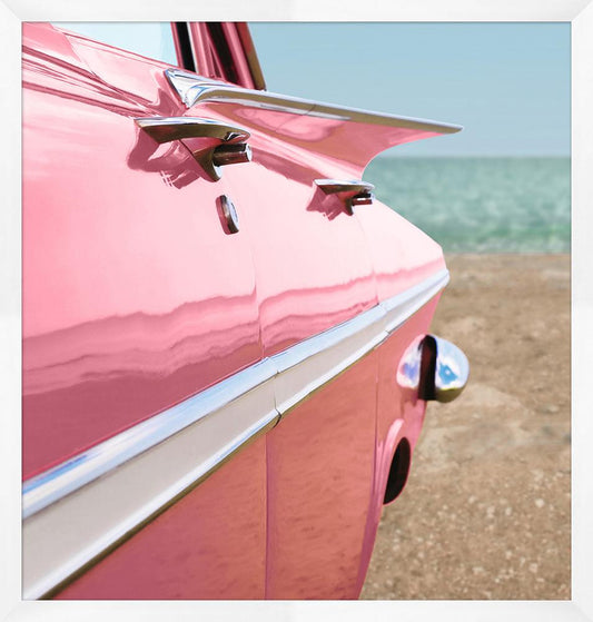 Wendover Art Group - Cadillac Detail 1, White - WPH1423 veiw 1