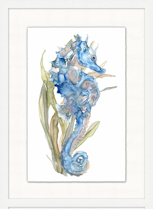 Wendover Art Group - Caribbean Seahorse 6, Matte White - WCL2313 veiw 1