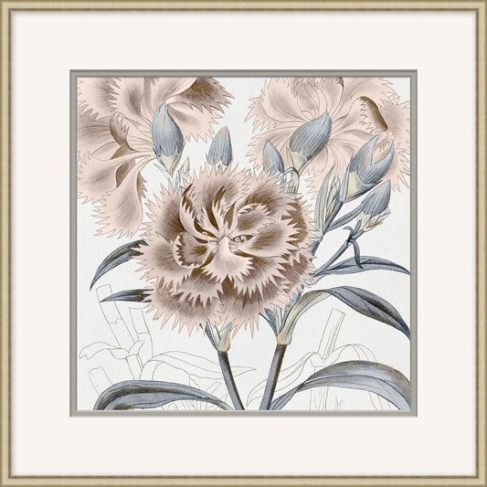 Wendover Art Group - Classic Efflorescence 5, Silver Leaf - WFL1225 veiw 1