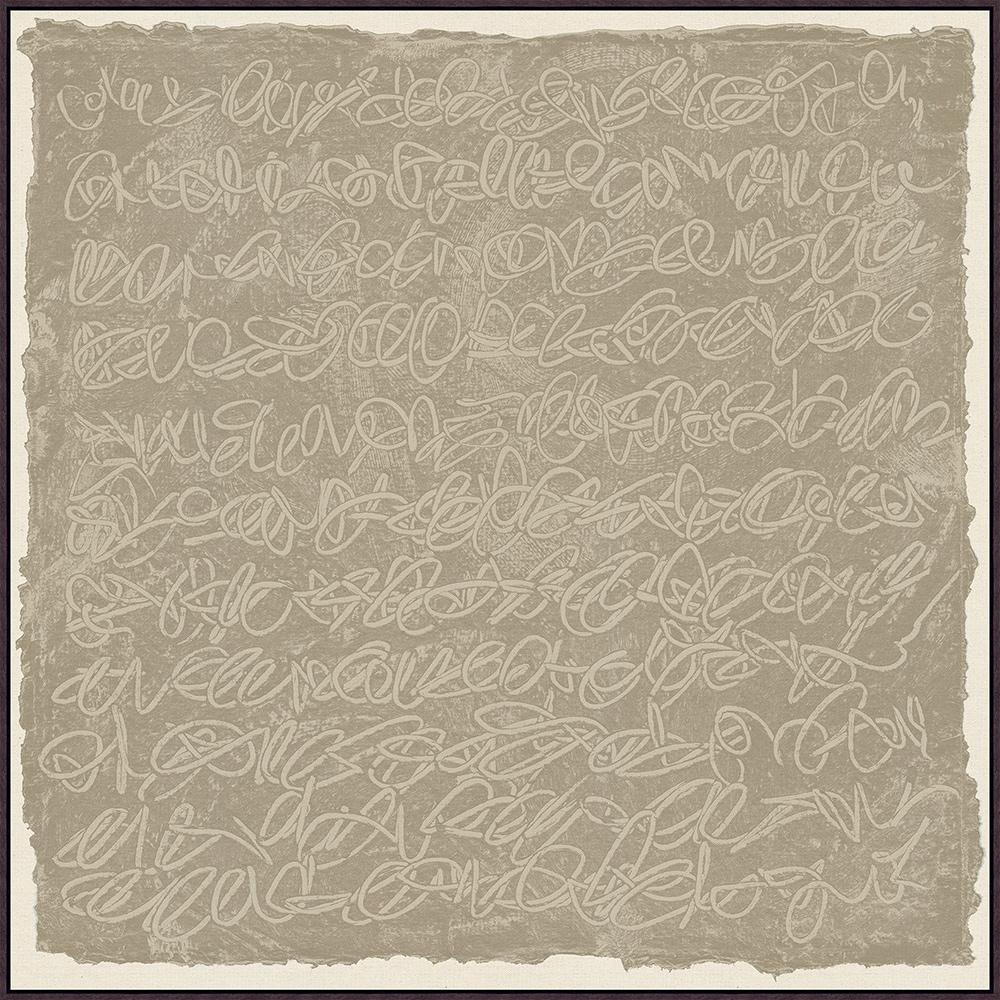 Wendover Art Group - Code Gray 1, Floater Frame - Espresso - WAB4115 veiw 1