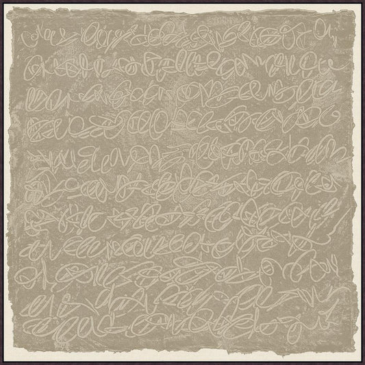 Wendover Art Group - Code Gray 1, Floater Frame - Espresso - WAB4115 veiw 1