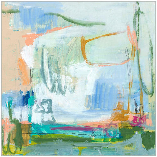 Wendover Art Group - Color and Atmosphere 1, Floater Frame - Matte White - WAB4257 veiw 1