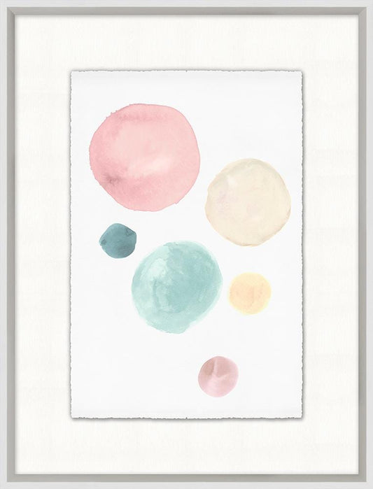Wendover Art Group - Color Bubbles 3, Matte White - WFK0133 view 1