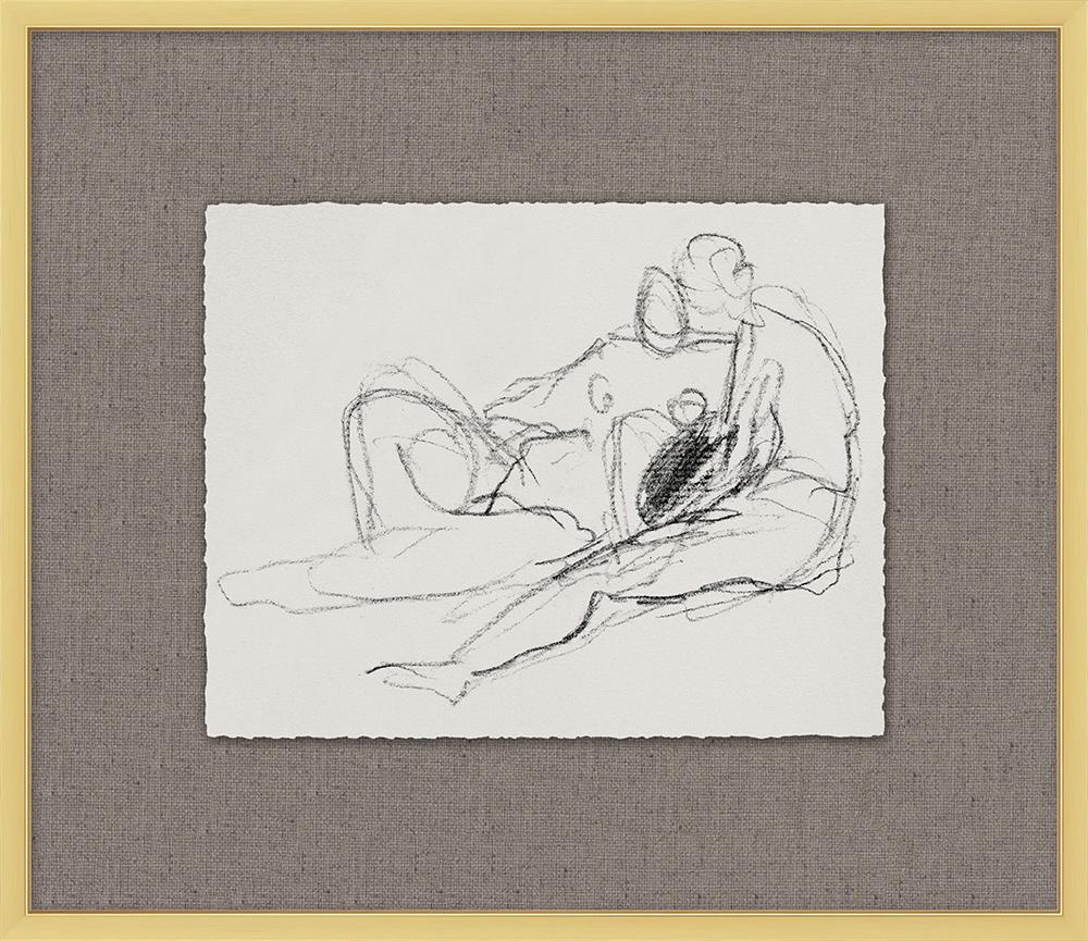 Wendover Art Group - Companion Study 1, Gold - WVT1017 veiw 1