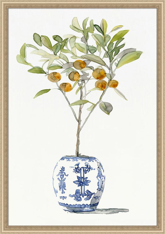 Wendover Art Group - Decorative Tree 1, Champagne Distressed - WNT1809 veiw 1