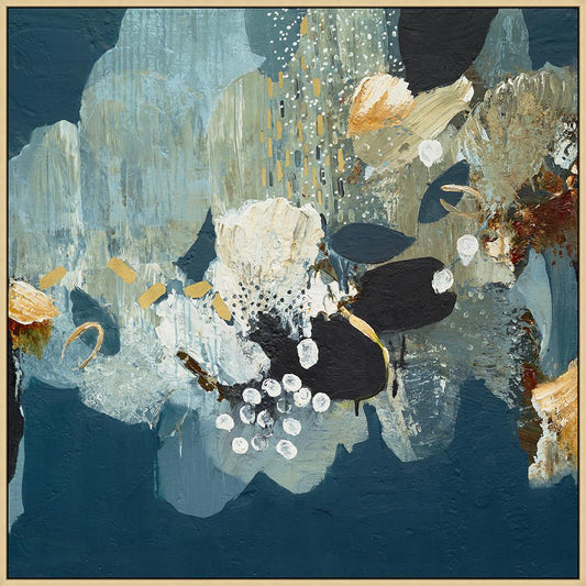 Wendover Art Group - Emerging Spring 1, Floater Frame - Champagne - WAB4487 veiw 1